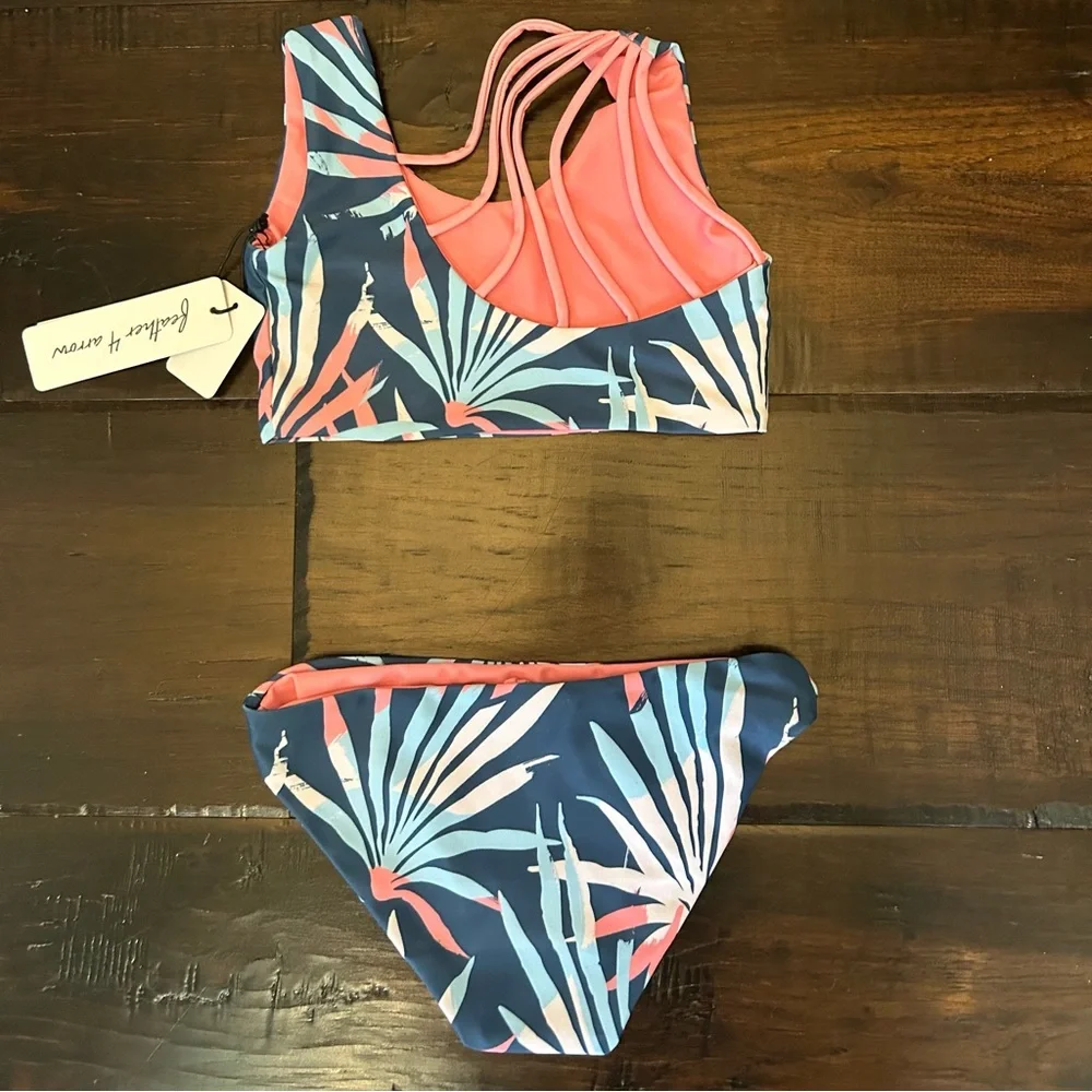Feather 4 Arrow Summer Sun Reversible Bikini - Palm Daze